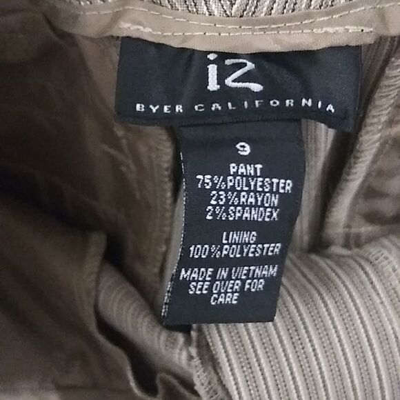 Byer California pin Striped dressy Bermuda shorts - Picture 9 of 9